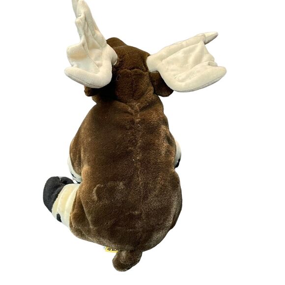 Wild Republic Plush Moose Elk Stuffed Animal Nursery Decor Shower Forest 12” - Picture 8 of 9
